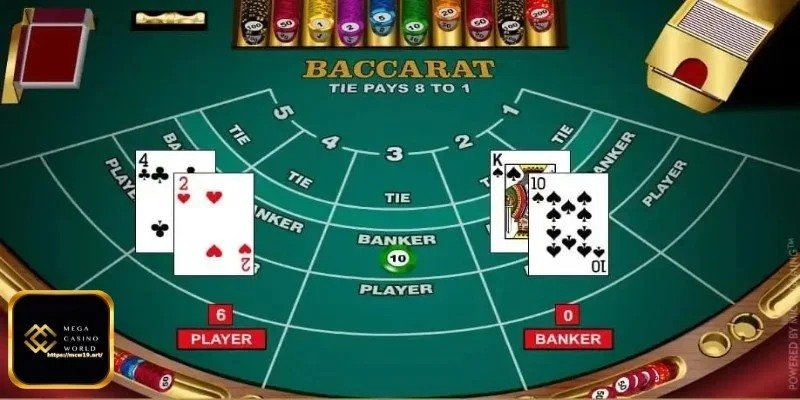 MCW19-এ ব্যাকারাট গেমপ্লে ইন্টারফেস